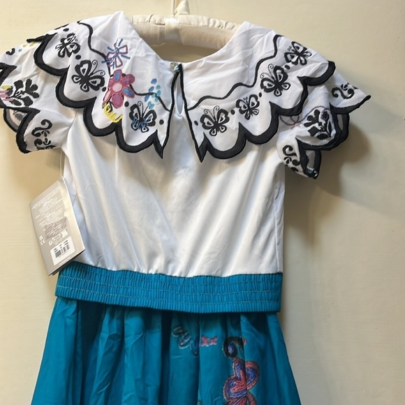 NWT Maribel from Encanto Princess Halloween dress  Disney  7-8 - Picture 4 of 6